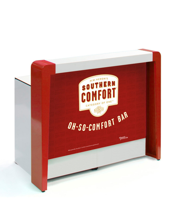 Mobile Promotiontheke für Whiskymarke.