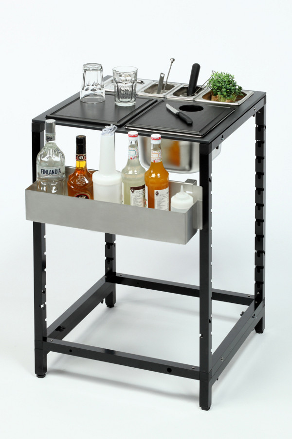 Cocktailstation für Cocktailkurse.