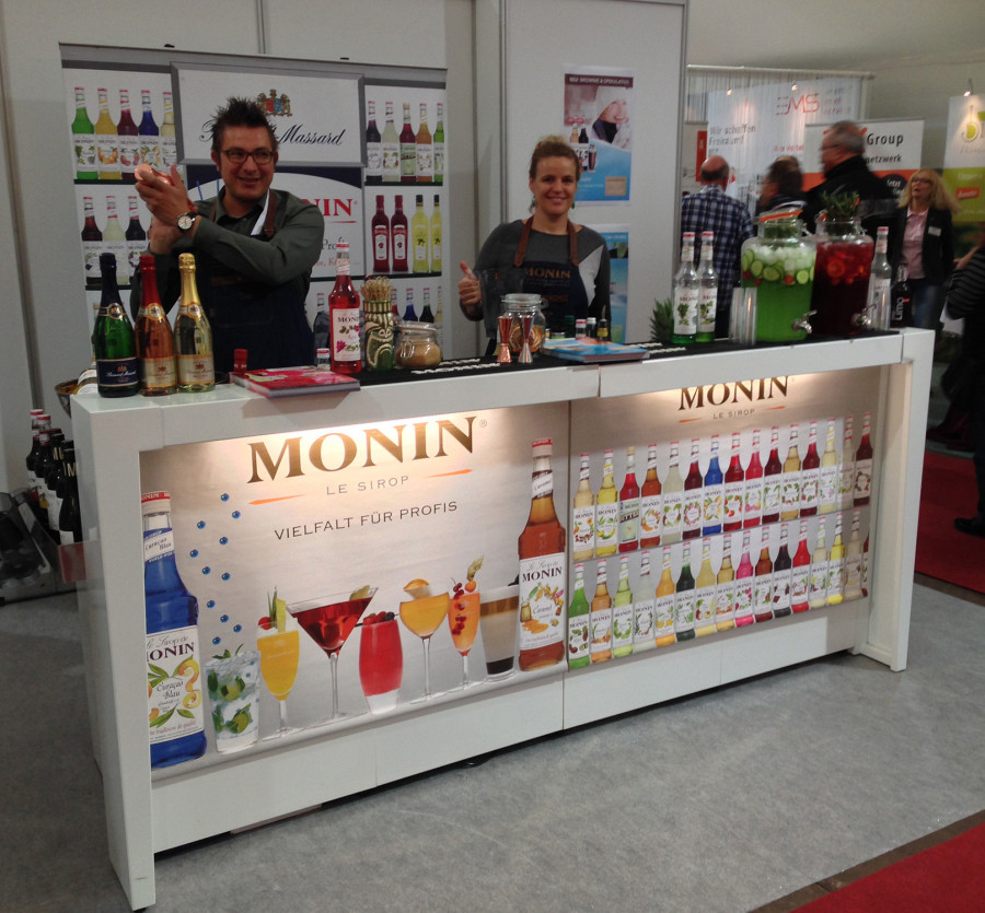 Mobile Theke für Messen